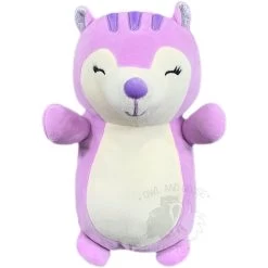 Squishmallow 10 Inch Sydnee The Squirrel Hug Mees Plush Toy
