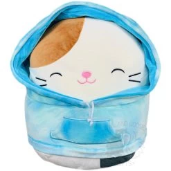 Squishmallow 12 Inch Cam The Cat Hoodie Squad Plush Toy