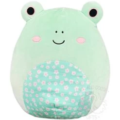 Squishmallow 12 Inch Fritz The Frog Floral Easter Plush Toy