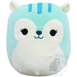 Squishmallow 12 Inch Fuyuki The Green Squirrel Plush Toy