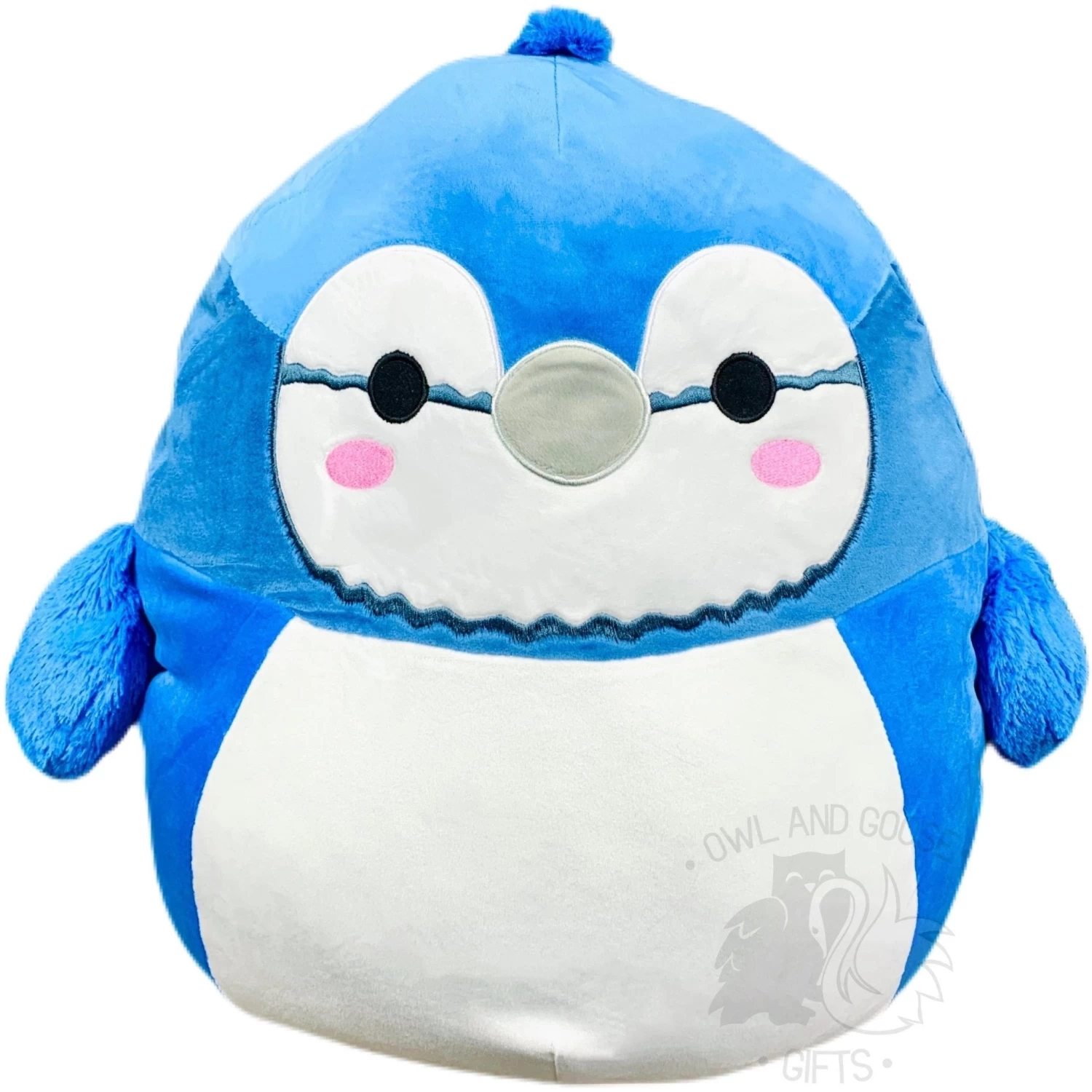 Squishmallow 16 Inch Babs The Blue Jay Plush Toy 3 Squishmallow 16 Inch Babs The Blue Jay Plush Toy
