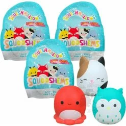 Squishmallow Squooshems 2 Inch Classic Squad - 3 MYSTERY BAGS