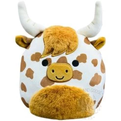 Squishmallow 8 Inch Alonzo The Highland Cow Plush Toy