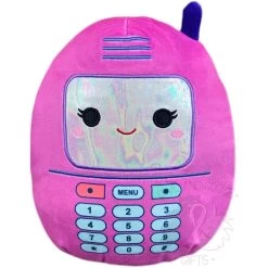 Squishmallow 8 Inch Becki The Pink Cell Phone Plush Toy