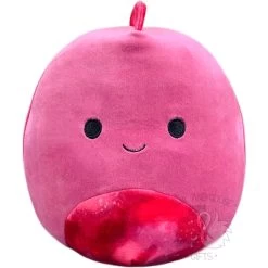Squishmallow 8 Inch Poleena The Dinosaur Red Plush Toy