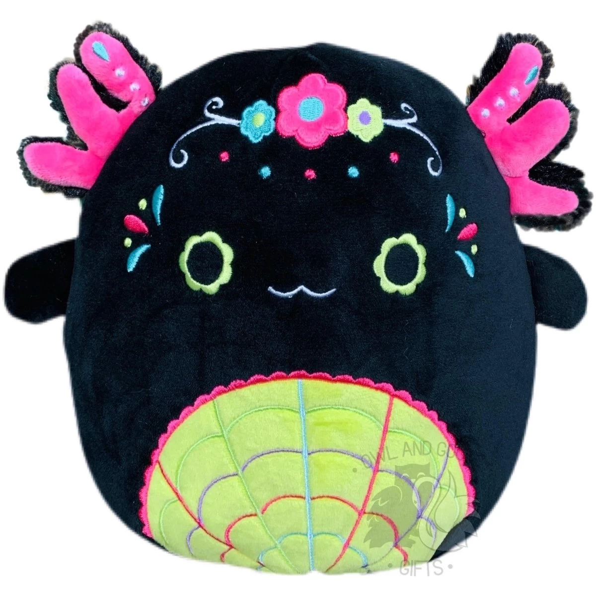 Squishmallow 8 Inch Siobhan The Axolotl Day Of The Dead Plush Toy 3 Squishmallow 8 Inch Siobhan The Axolotl Day Of The Dead Plush Toy