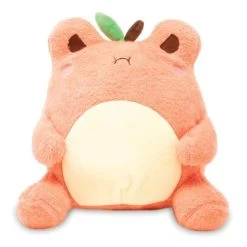 Cuddle Barn 9 Inch Wawa The Peach Frog Kawaii Plush Toy