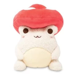 Cuddle Barn 9 Inch Wawa The Toadstool Frog Kawaii Plush Toy