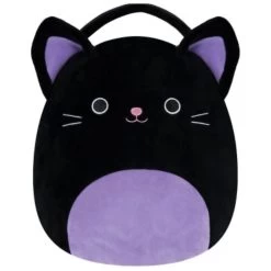 Squishmallow 12 Inch Autumn The Cat Halloween Plush Treat Pail