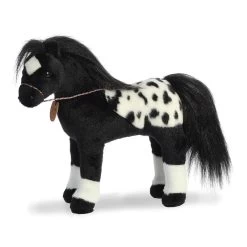 Breyer Showstoppers 13 Inch Black Appaloosa Horse Plush Toy