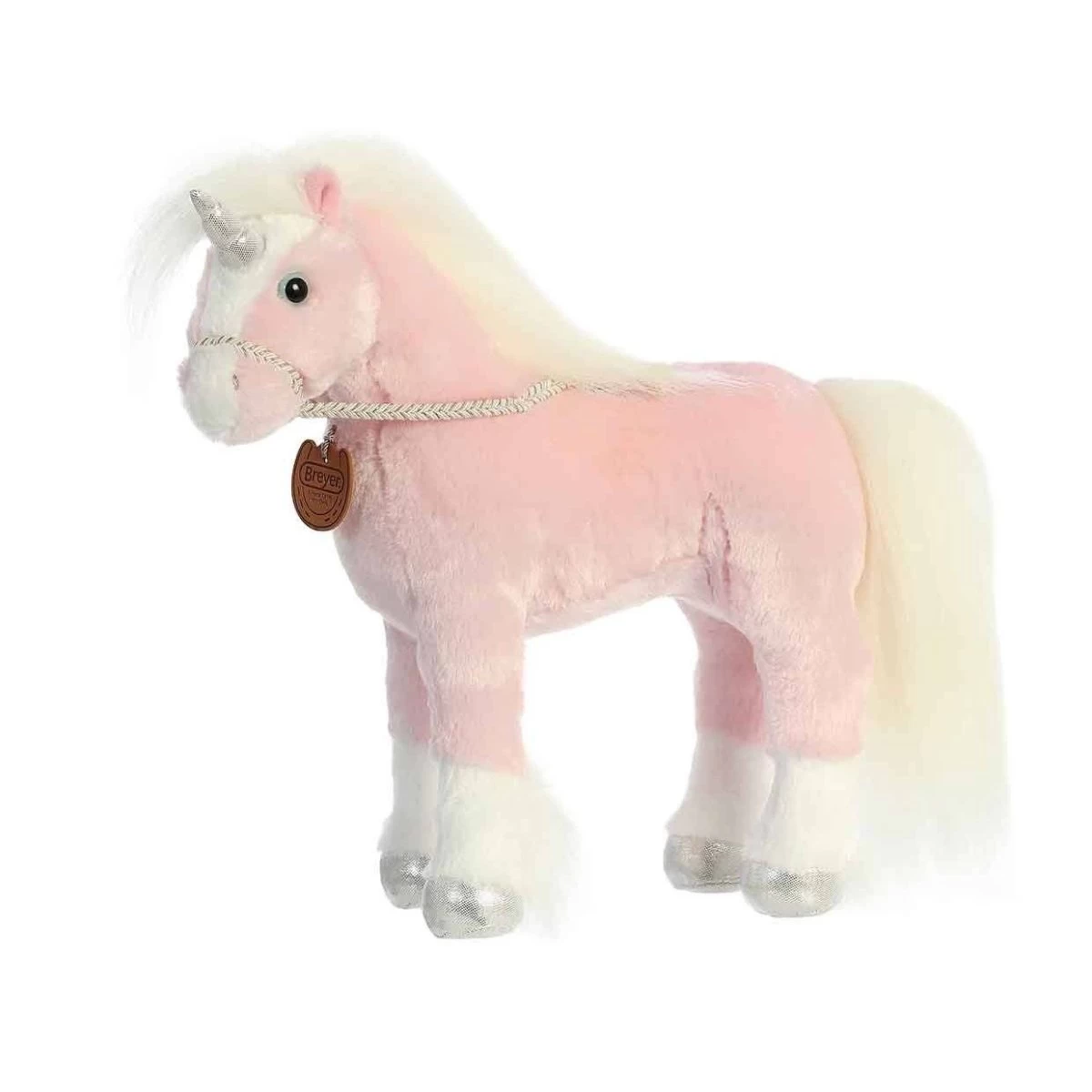 Breyer Showstoppers 13 Inch Aurora The Unicorn Plush Toy 5 Breyer Showstoppers 13 Inch Aurora The Unicorn Plush Toy - Image 3