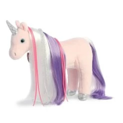 Breyer Mane Events 12 Inch Starlight The Pink Unicorn Plush Toy