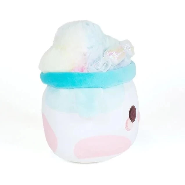 Cuddle Barn 7 Inch Lil Series The Cotton Candy Scented Mooshake Plush Toy 4 Cuddle Barn 7 Inch Lil Series The Cotton Candy Scented Mooshake Plush Toy - Image 2