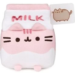 Pusheen 6 Inch Strawberry Milk Sips Plush Toy