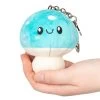 Squishable 3 Inch Turquoise Mushroom Micro Clip -Plush Toy Shop sqtmushclp squishable 3 inch turquoise mushroom micro clip 805971