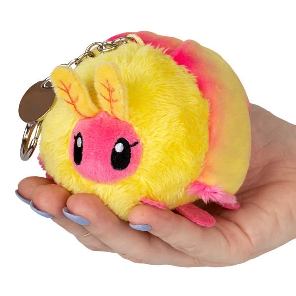 Squishable 3 Inch Rosy Maple Moth Micro Clip 3 Squishable 3 Inch Rosy Maple Moth Micro Clip
