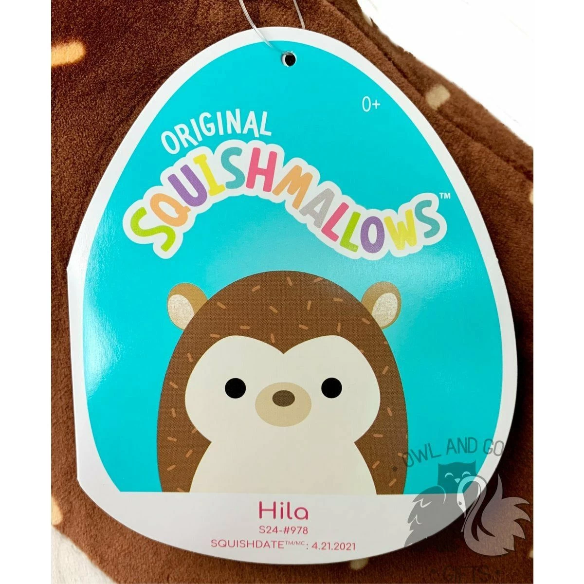 Squishmallow 24 Inch Hila The Hedgehog Plush Toy 4 Squishmallow 24 Inch Hila The Hedgehog Plush Toy - Image 2